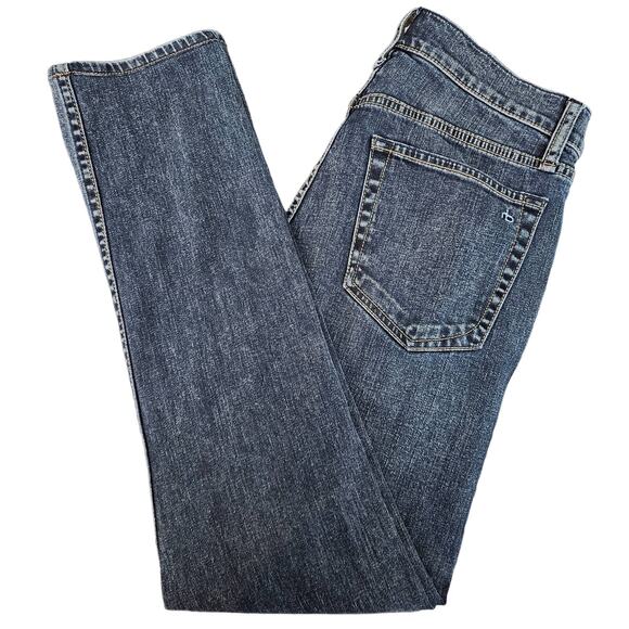 Rag & Bone Fit 2 Casella Slim Fit Dark Blue Jeans | Men's 28 x 28.5 ALTERED - Picture 1 of 14
